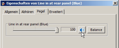 Audio Input Level Control