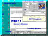 Screendump of PSK31 operation