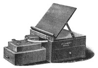 Locher aus 'Die elektrische Telegraphie mit Drahtleitung' (1926) Locher