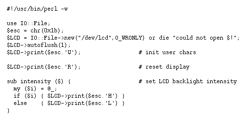 code example