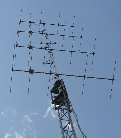 Antenna 144 MHz 25 Ohm Stacked Yagi