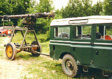 Der 25 m Kurbelmast von Ingo