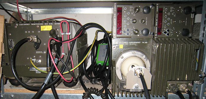 Transceiver im Keller TRX