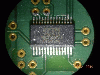 FT232 soldered to bottom