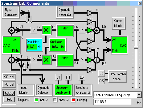 DL4YHF's Audio Spectrum Analyser