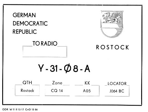my former swl-card
