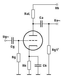 Voltage Amplifier Using Triode