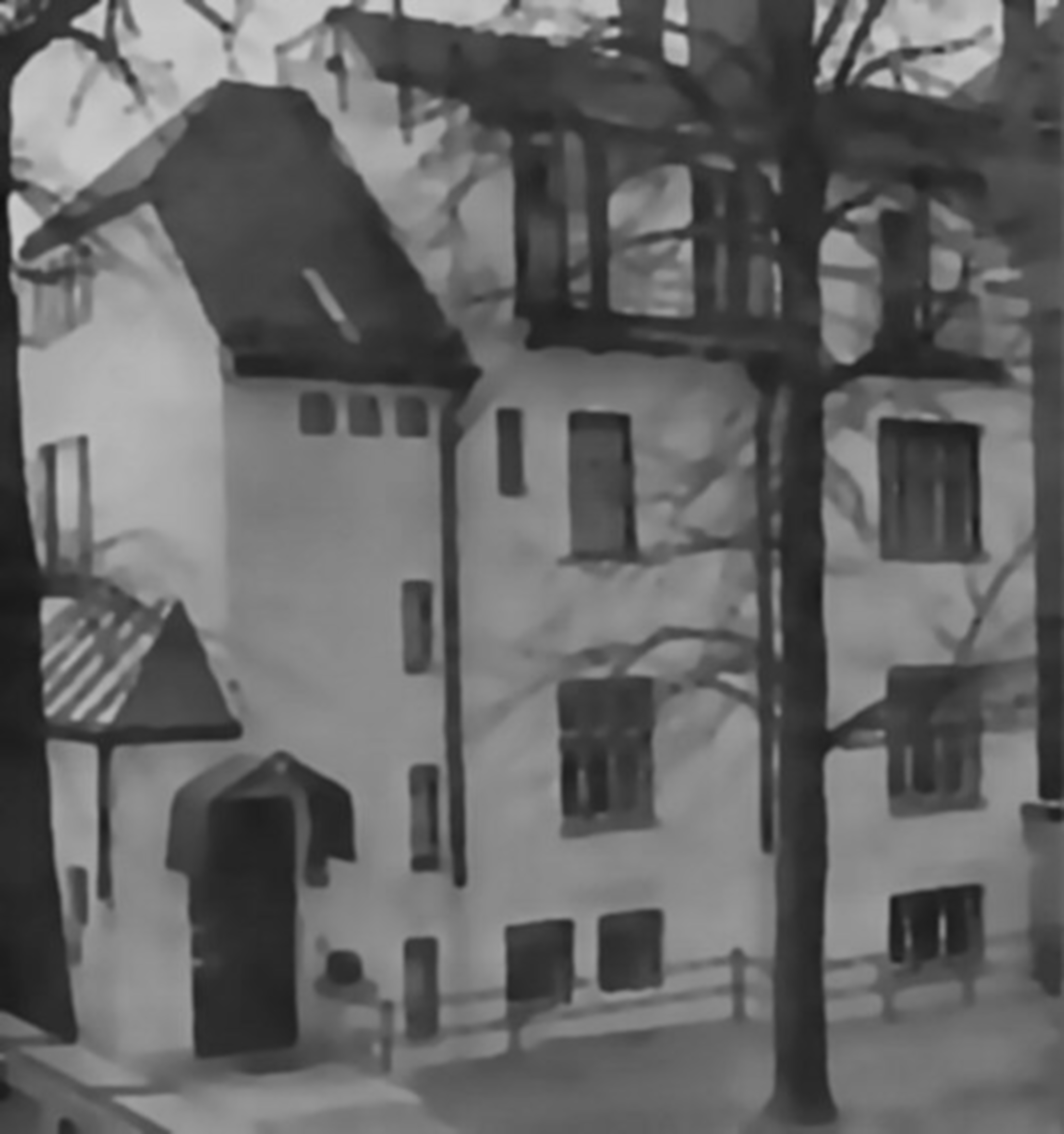 München, Franz-Joseph-Strasse 13b, in unterer Stockwerkebene lebten die Geschwister Scholl, Privatedition