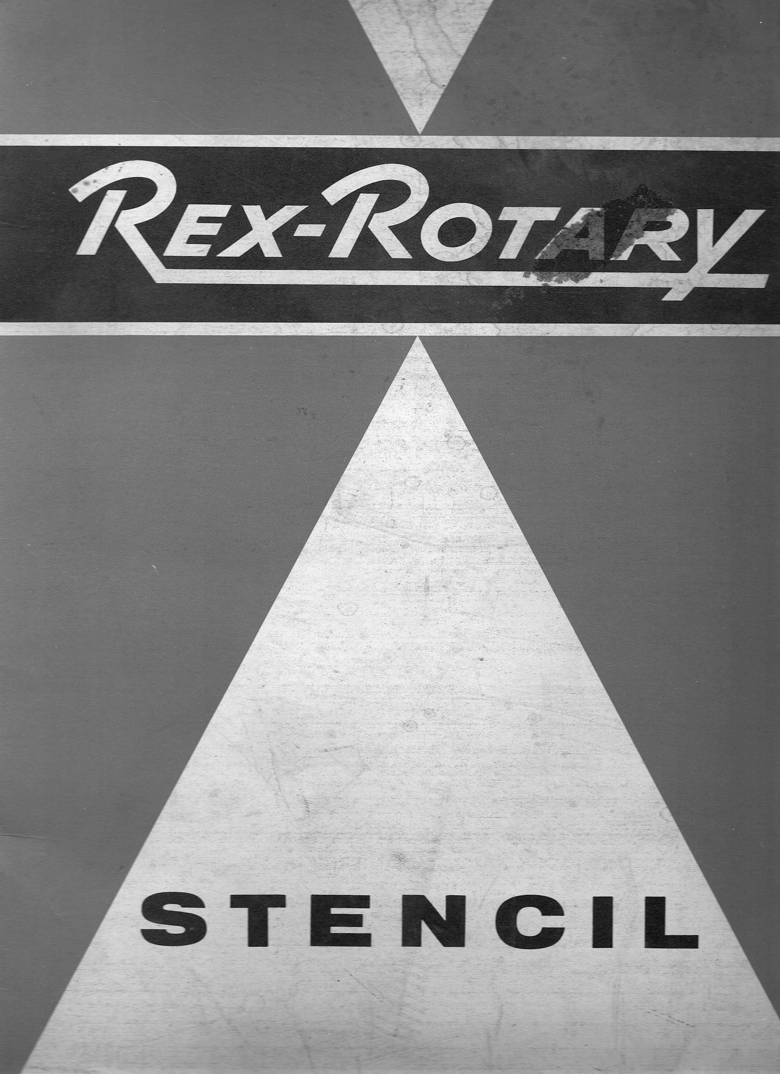 Rex-Rotary STEN-CIL, Privatbesitz