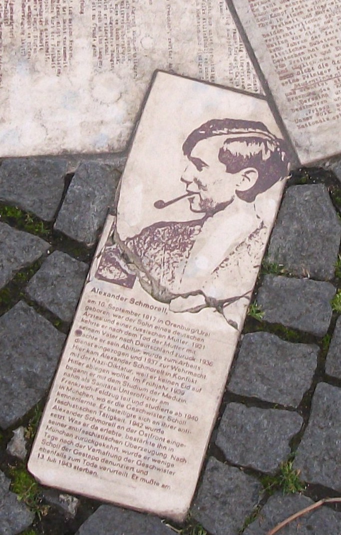 Bodendenkmal vor der Ludwig-Maximilians-Universität München