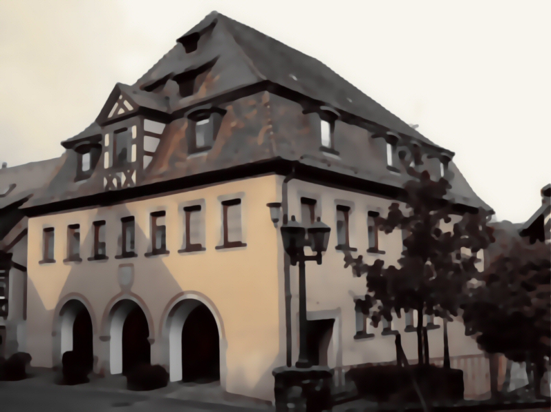 Geburtshaus von Sophie Scholl, Rathaus Forchtenberg