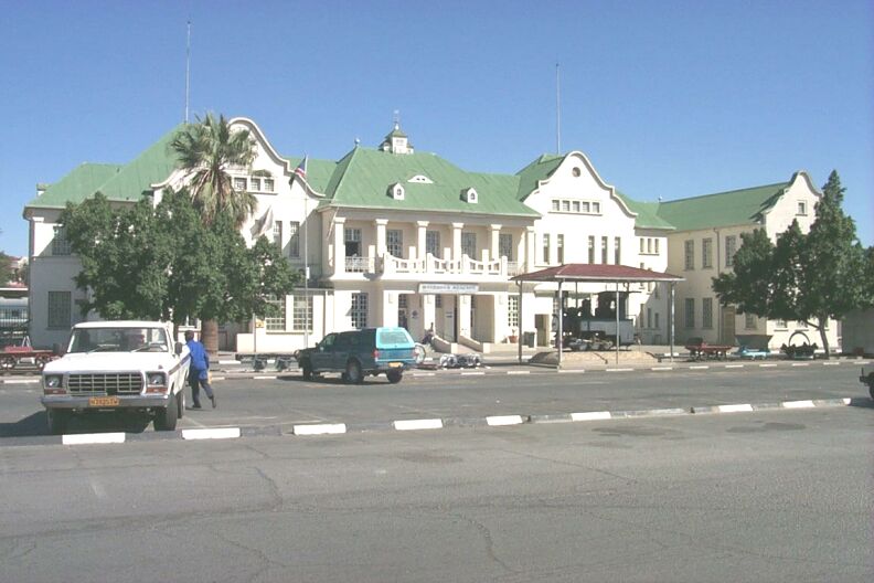 Windhoek - Bahnhof/Railway station