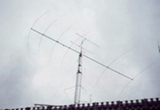 KLM 20M-6 during a strong typhoon.