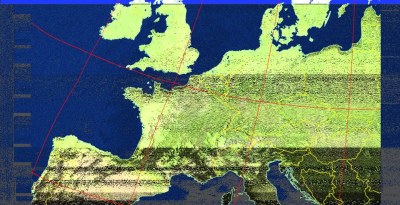 Mi primera imagen fue del NOAA-12 APT en 137.5 Mhz