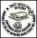 ITALIA-Centenario del Escultismo-JOTA-SACILE-2007
