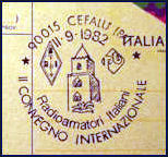 ITALIA - Cefalu - II Reunion radioaficionados - 11 Septiembre 1982