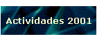 Actividades 2001