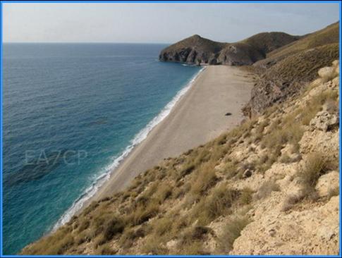 Playa de los Muertos, vista desde tierra