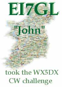 WX5DX CW challenge