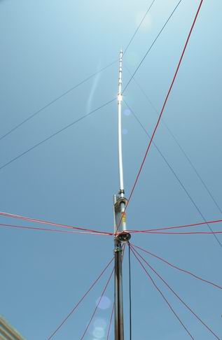 6btv hustler antenna vertical band trap installation hints useful few based experience qsl