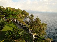  View on lake Kivu. Goma, Eastern DRC.