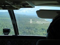  Approaching Kalemie airport. Eastern DRC.