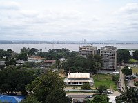  You can see two different countries on this picture. Not only two countries, but two capital cities :) Kinshasa, the capital of Democratic Republic of Congo on this side of Congo river. Brazzaville, the capital of the Republic of Congo - on the other bank.