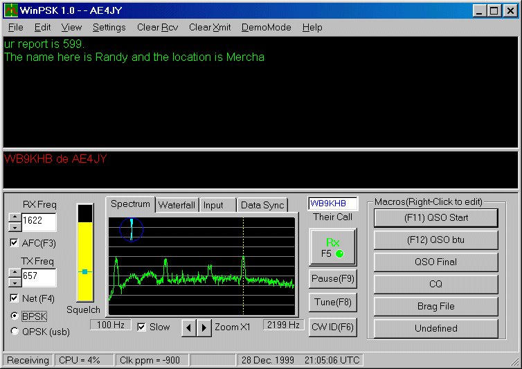 ����� ��������� ��� PSK31 � ���������� DSP. ������� ���������.