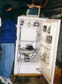 NC1N Installs Monitor and Keyboard