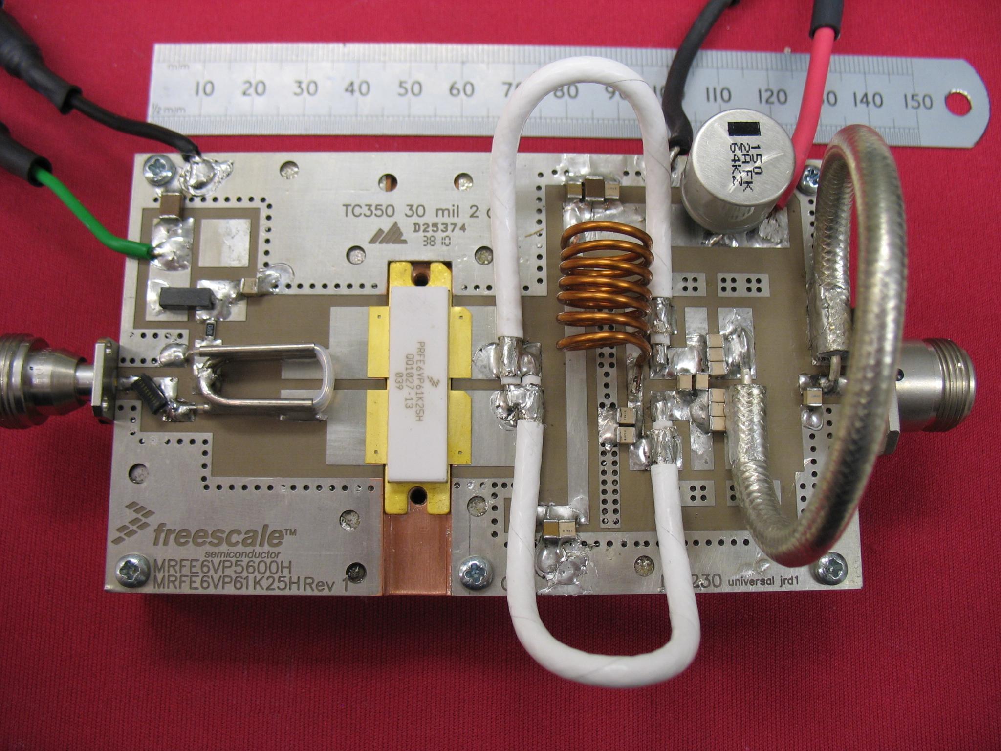 MRFE6VP61K25H 144 MHz F1JRD