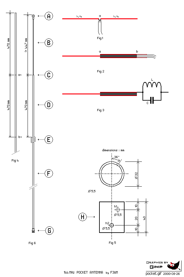 A 144 MHz Pocket antenna