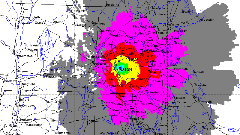 Original Omnidirectional Coverage Map, Wide Area