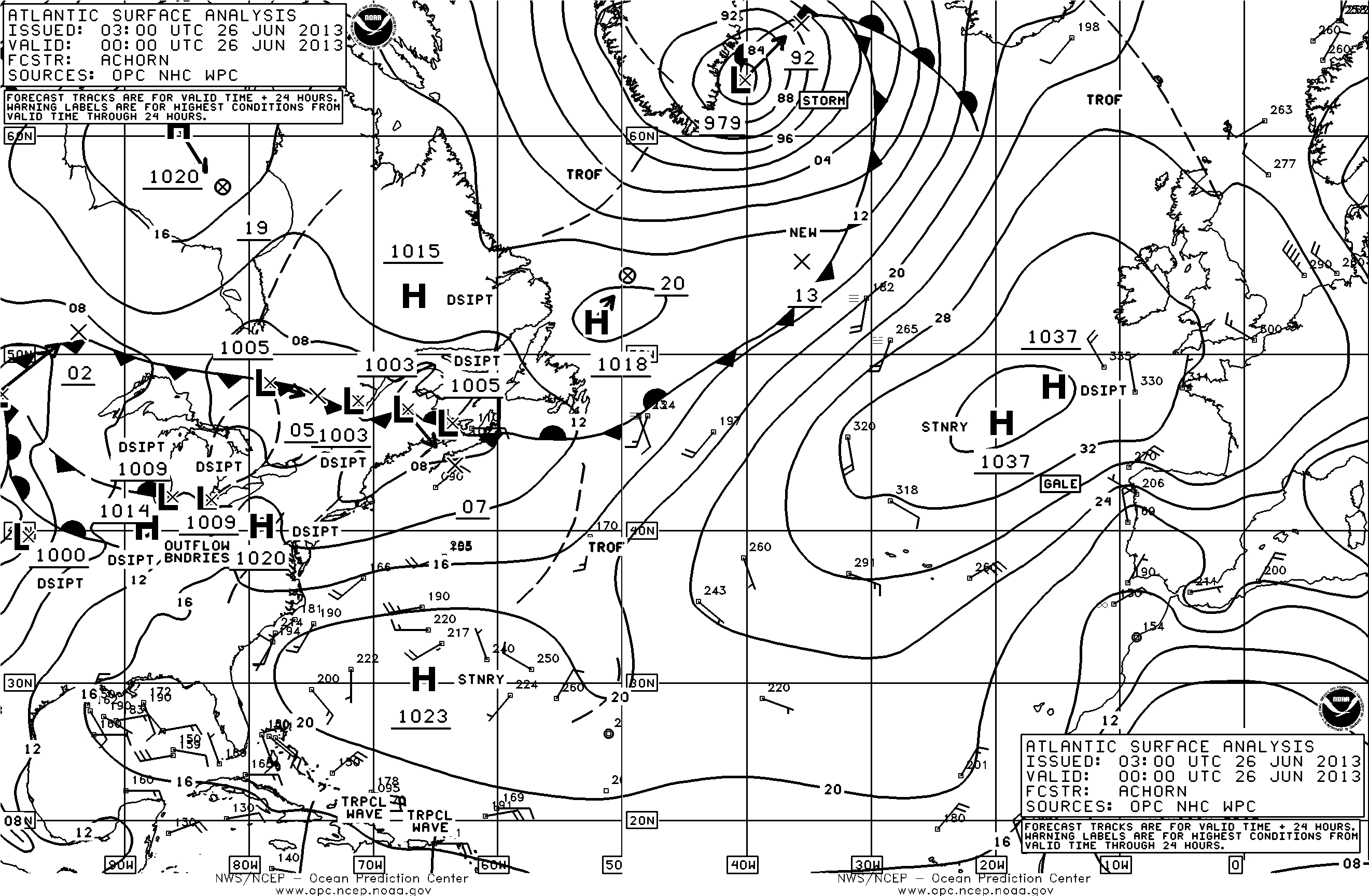 Click here for llatest Air Pressure charts