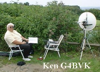 Ken operating ATV portable in 2000