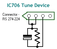 IC706 Tune Device Schematic