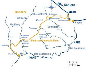 Soonwaldsteig Map