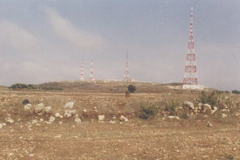 a photograph of Jabal Tourbol, October 1997 (114k)