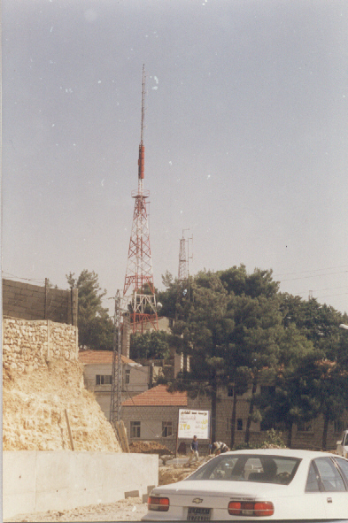 A photograph of MTV, Zahlé, October 1997 (171k)