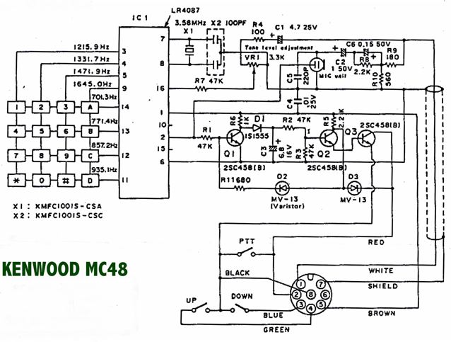 date 6 pin cb microphone wiring diagram 