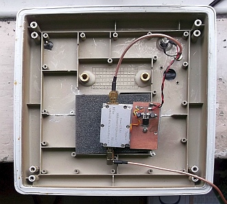 0.5W driver amplifier fitted inside AS4000 case
