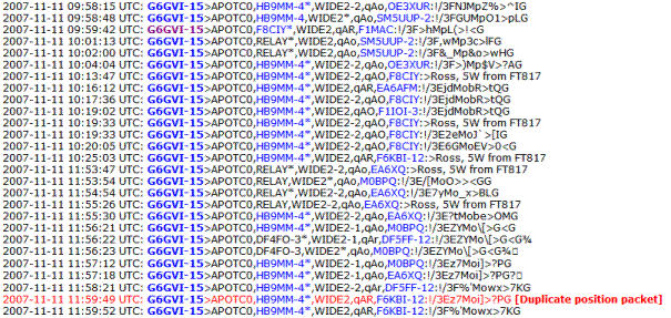 30m mobile test in November 2007