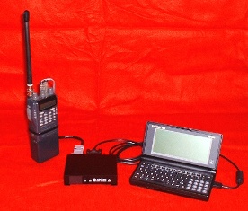 Tracker2 with HP95LX for UI messaging