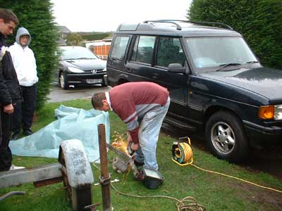 One way to remove chewing gum I suppose!