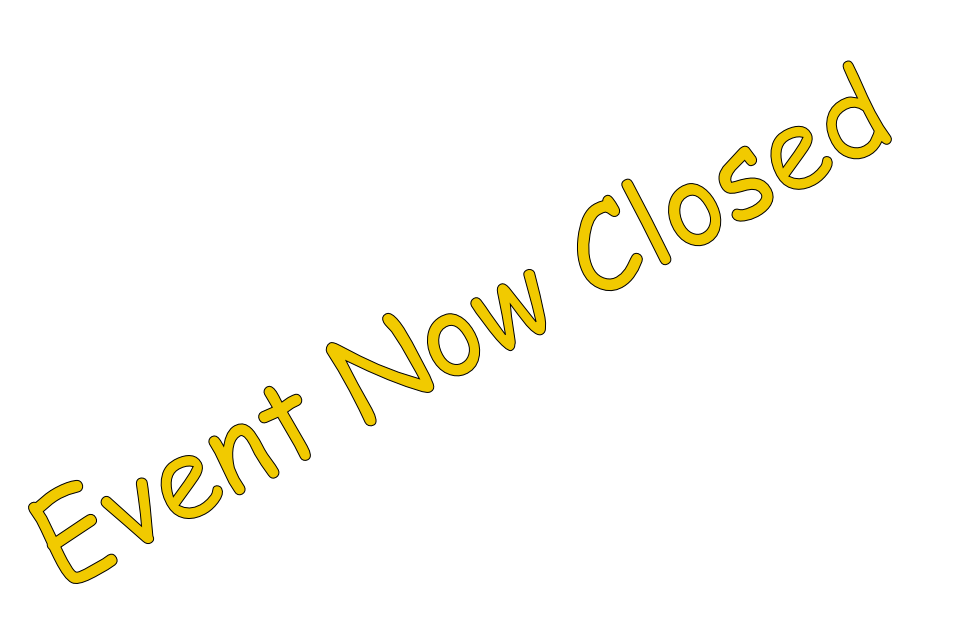 Event Now Closed
