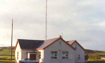 Malinhead Radio - transmitter masts and operating buildings