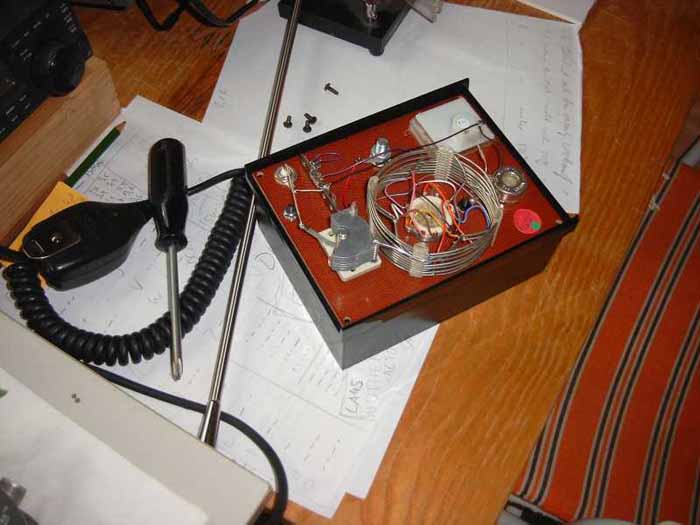 28 MFJ portable vertical matching-box