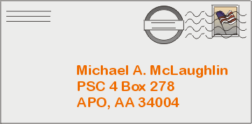 Graphic of my Address