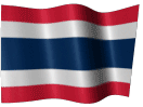 Flag of the Kingdom of Thailand.