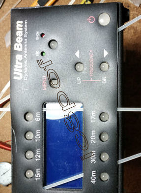 ultrabeam controller front panel removing