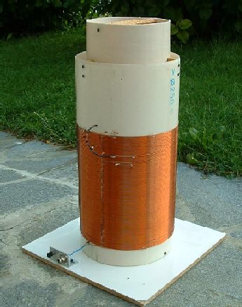 136 kHz loading coil